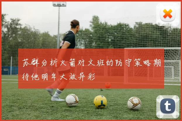 苏群分析火箭对文班的防守策略期待他明年大放异彩