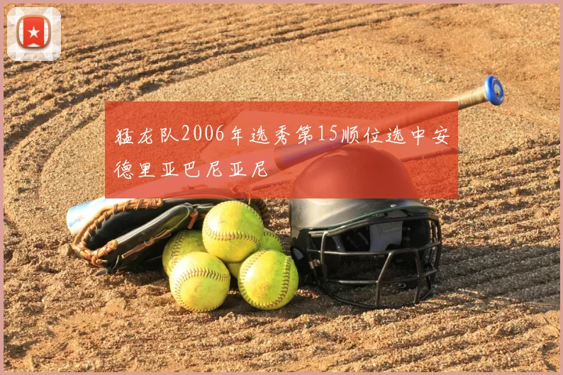 猛龙队2006年选秀第15顺位选中安德里亚巴尼亚尼